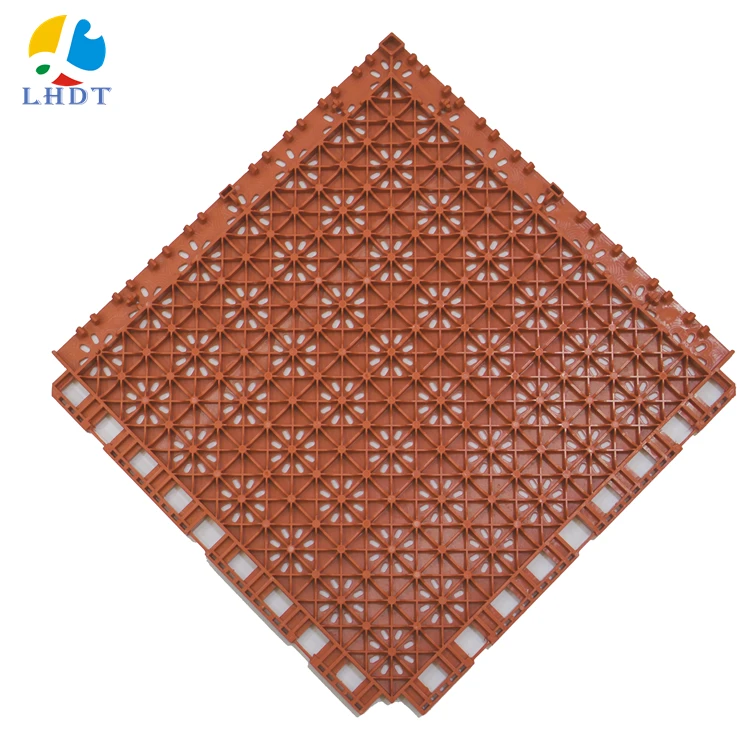 

Basketball Court flooring tiles Interlocking plastic Tiles Court flooring Sports Floor Interlocking carpets, 12 colors