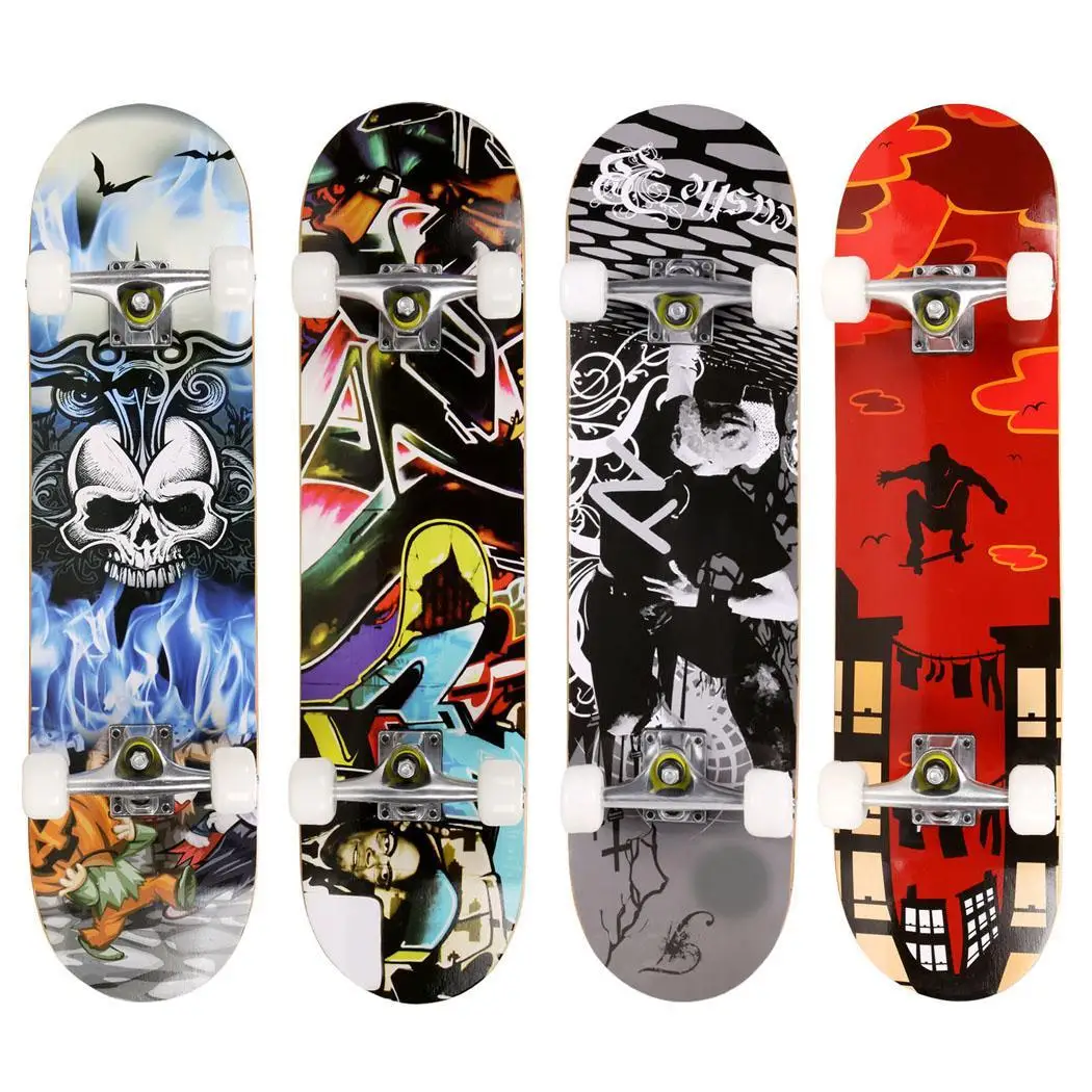

odm longskate standard double kick waterproof cool russian maple sport skateboard custom decks prices surface
