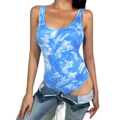 

2020 Summer Hot Fashion Women Romper Swim Sexy Strap Jumpsuits, Blue, pink, purple