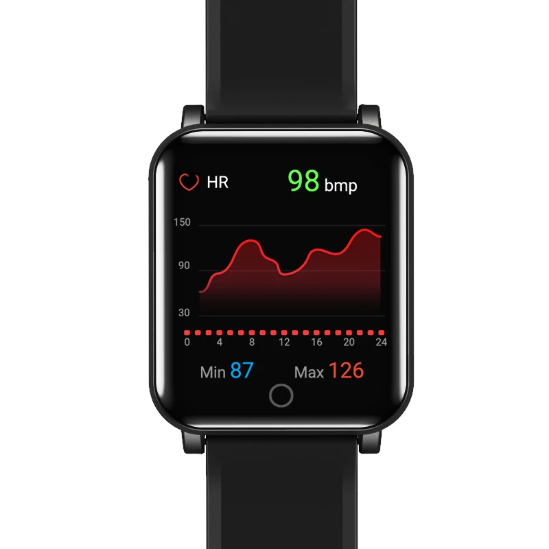 

J-Style 2020 best selling Blood Pressure SPO2 Heart Rate Monitor Health Band Elderly blood oxygen Smart Watch