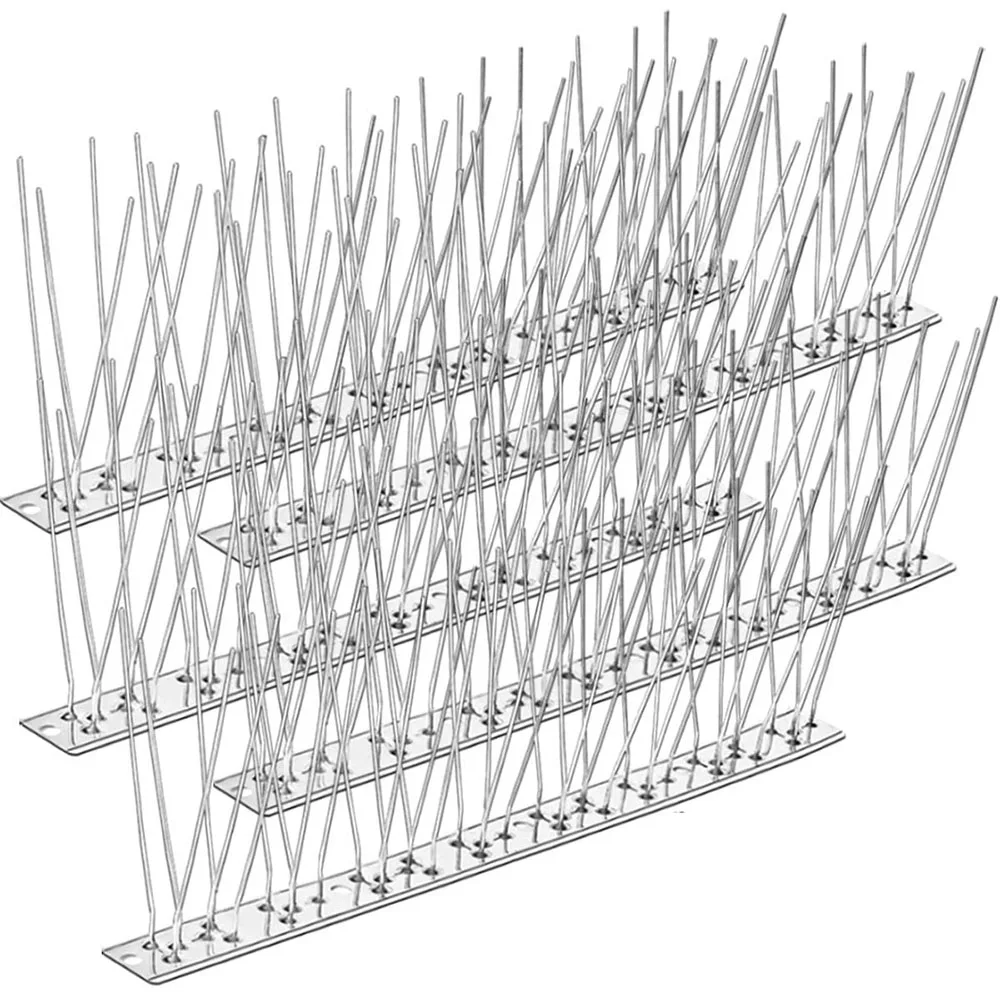 

Stainless Steel Bird Spikes for Pigeons and Other Small Birds no Plastic