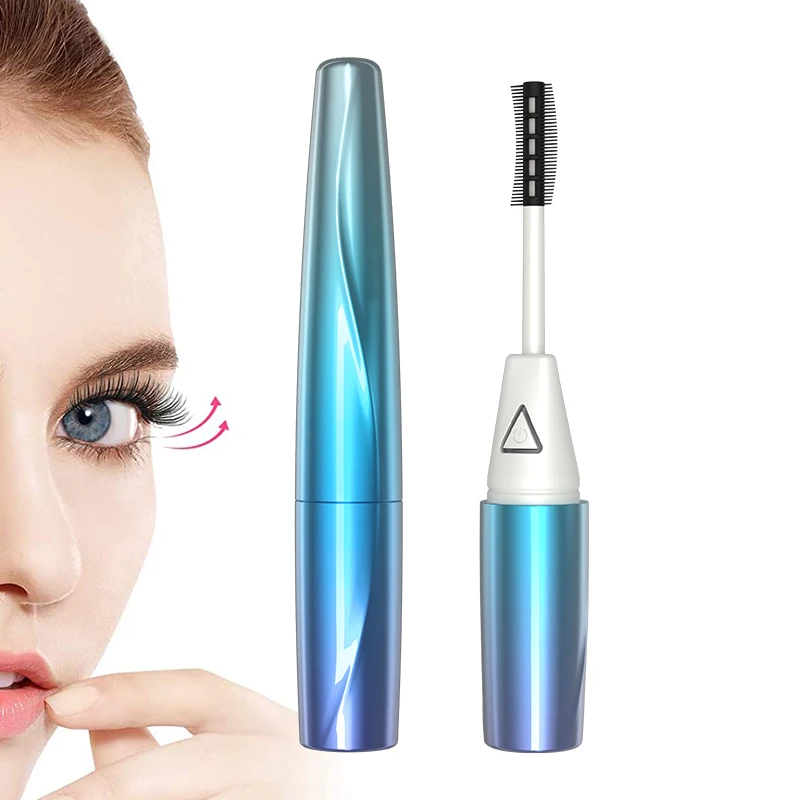 

NEW ARRIVAL custom electric USB rechargeable heated eyelash curler ceramic curling lash-lift silicone heating curl comb