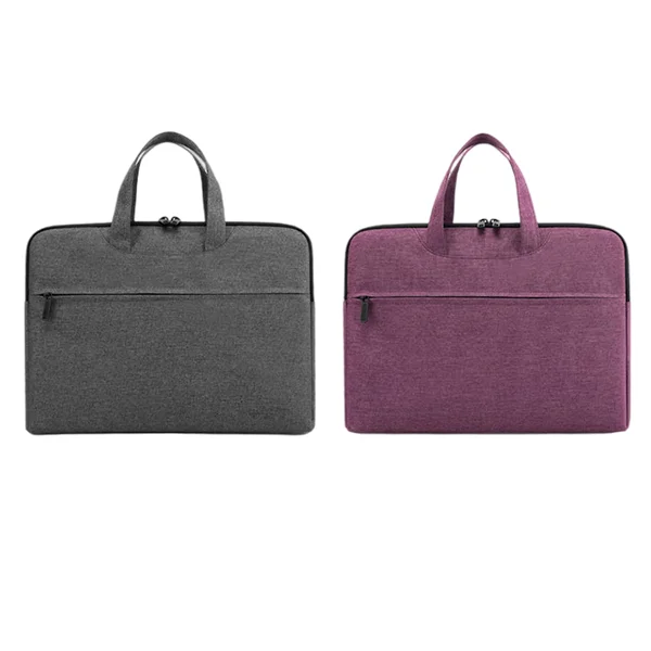 

Low price sale of portable waterproof business briefcase portable high-capacity Laptop Case, Black / grey / purple / mint green