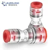 Reducer Straight Microduct Connector for fiber duct solution (BRE14mm-to-12mm) for direct install