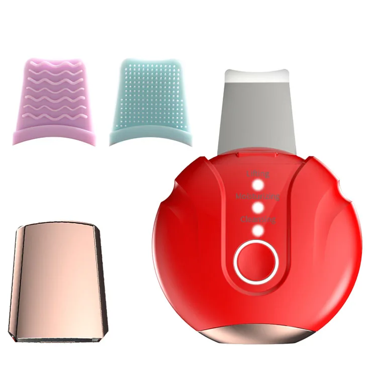 

Portable electric face scrubber dead skin peeling face exfoliator cleaning ultrasonic skin scrubber