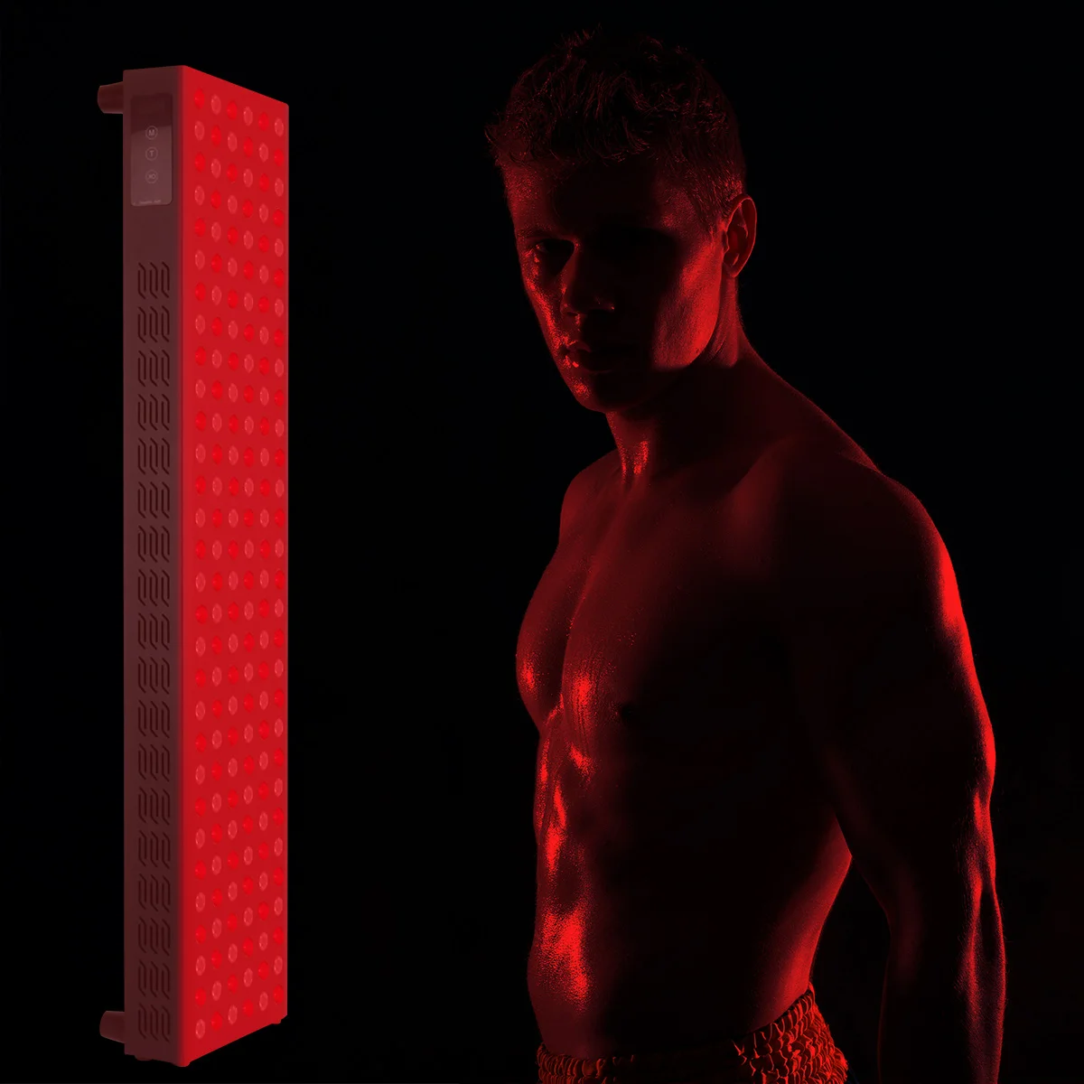 

2021 MATEPRO900 660nm 850nm Red Infrared Full Body dual chip led light therapy 900W Red Light Therapy Panel