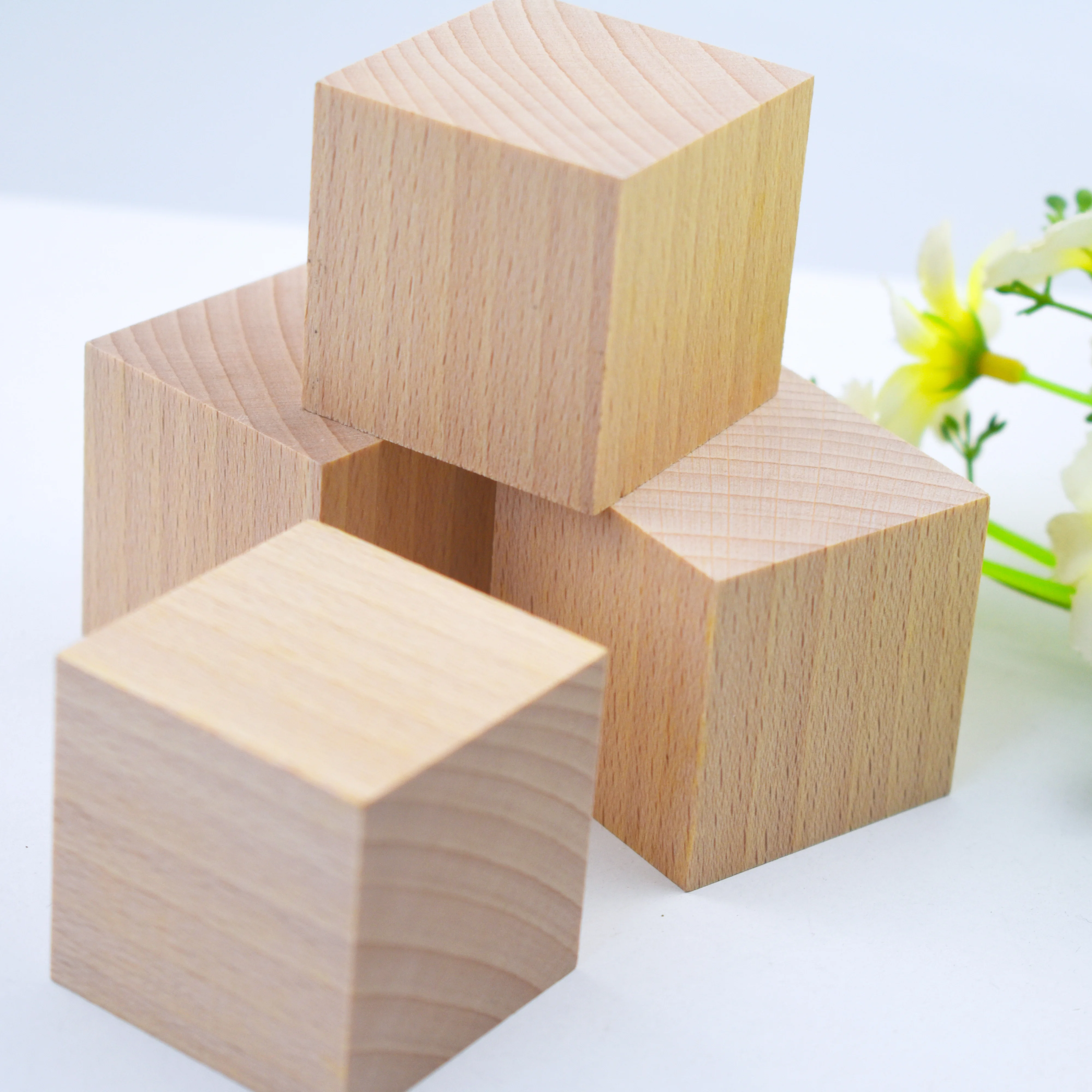 
2019 DIY Creative Block in 4*4*4CM with animal face jigsaw 