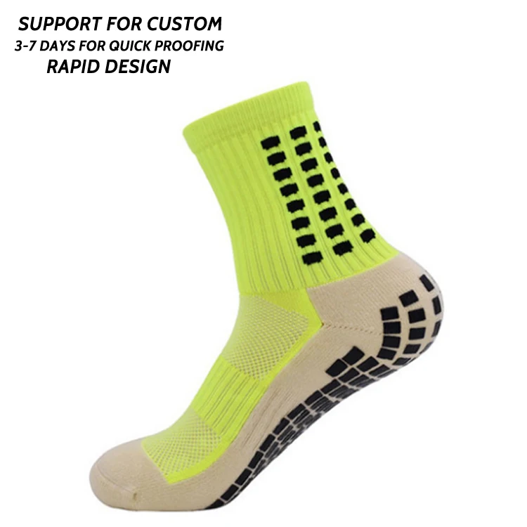 

Wholesale Sports Grip Anti Slip Non Slip Soccer Football Socks For Men