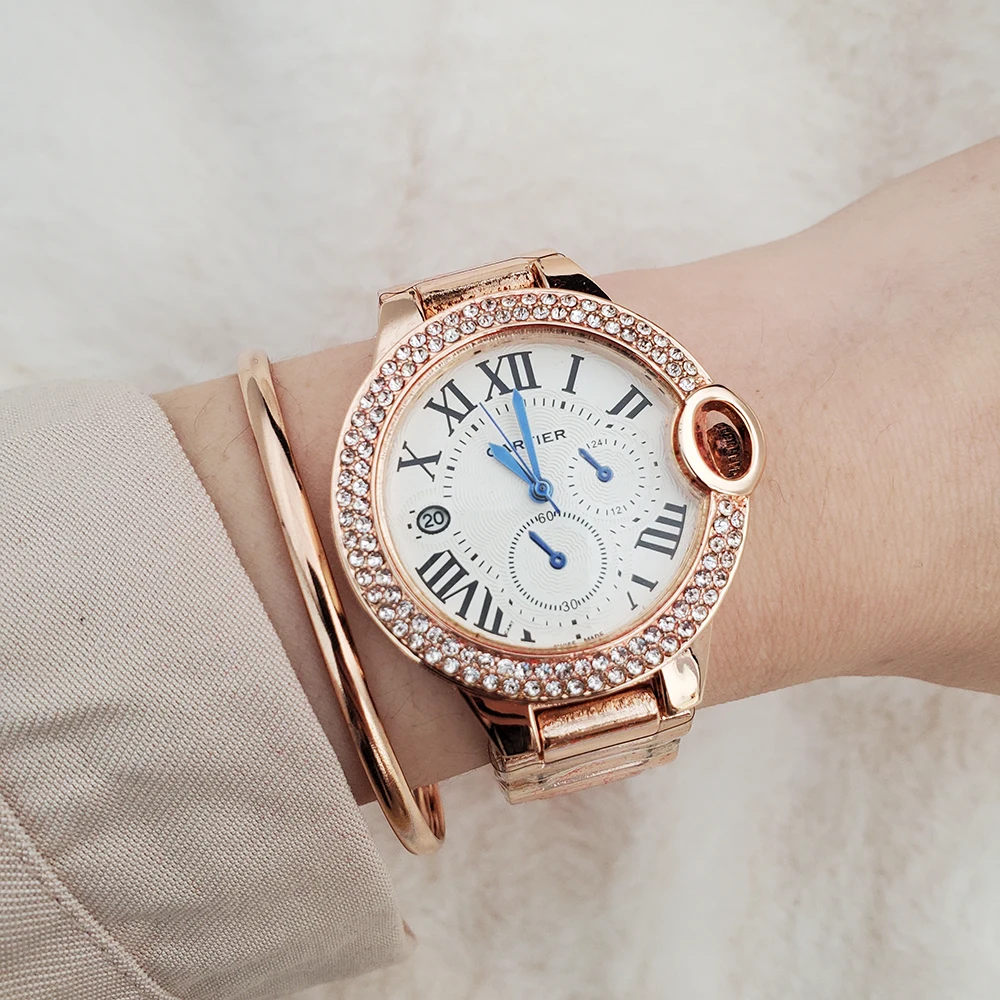 

Hot Sale Vintage Style Quartz Watch with Gift Box Free Shipping, 3 colors