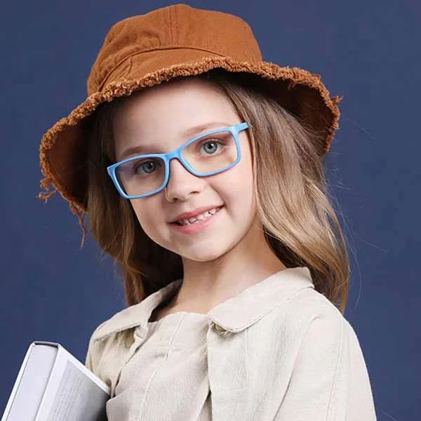 

Anti Blue Light Kids Child Glasses Frame Flexible Silica gel Eyeglasses Myopia Optical Glasses Spectacles Frames, Same as photo
