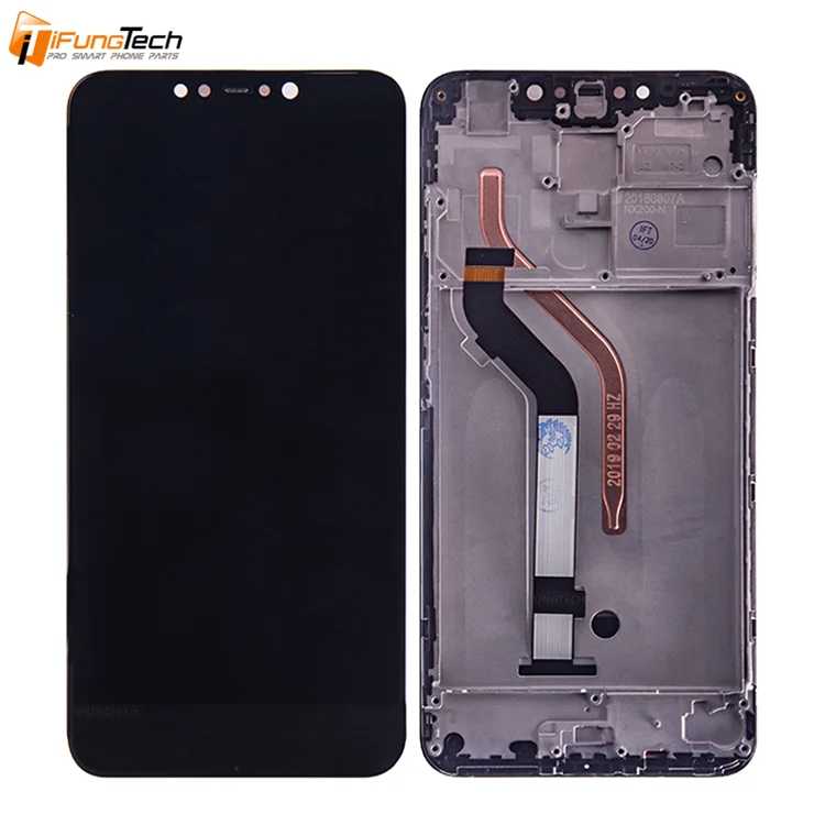 

Mobile phone lcd 6.18'' LCD For Xiaomi Mi Pocophone F1 LCD Display Touch Screen Digitizer Assembly For Xiaomi Poco F1 Display, Black