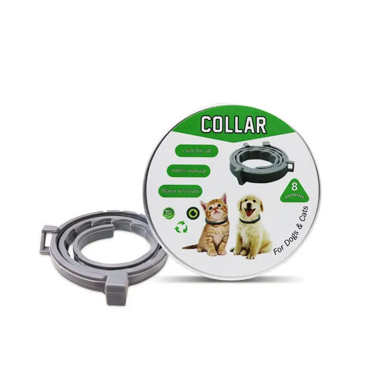 

Dog Adjustable Collar Flea Tick Prevention Collar Cats Mosquitoes Repellent Insect Control Tick Pet Collar, Customized color