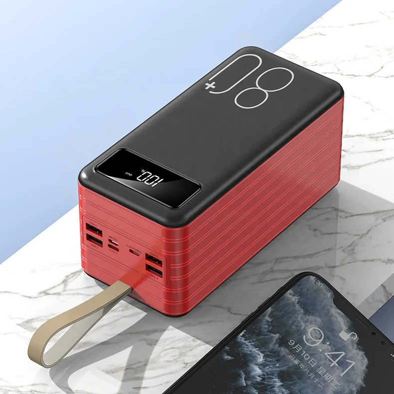 

Super Power Bank 80000 mAh with LED Light 80000mAh Power Banks