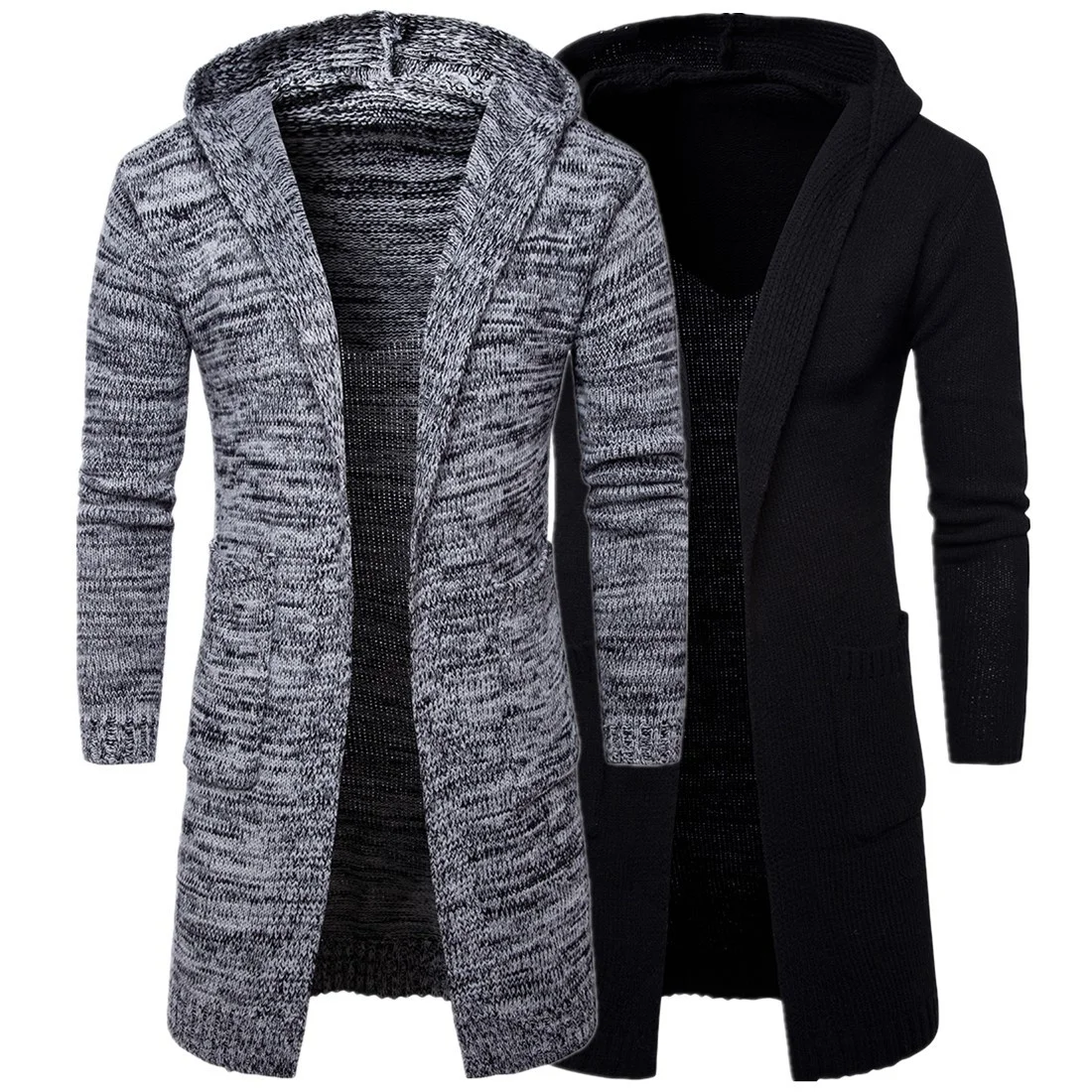 

Wholesale sale thick knitted autumn winter sweater coat men cardigan