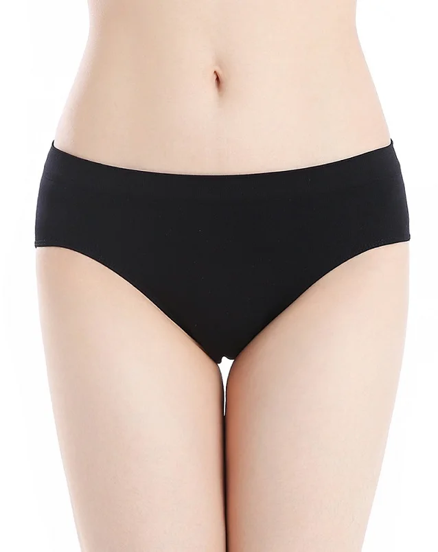 

Custom Adult Breathable Ladies Panties Breathable Low Waist Cotton Underwear Women, White/black/beige