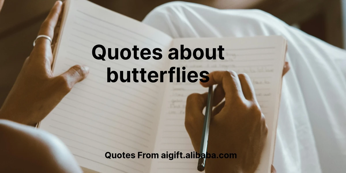 quotes about butterflies