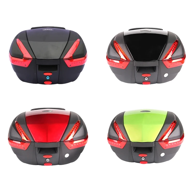 
Wholesale quality colorful motorcycle storage box/motorcycle tail box/scooter storage box 