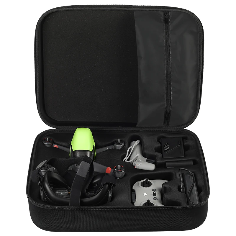 

Custom design smellproof eva travelling case for DJI drone, Black