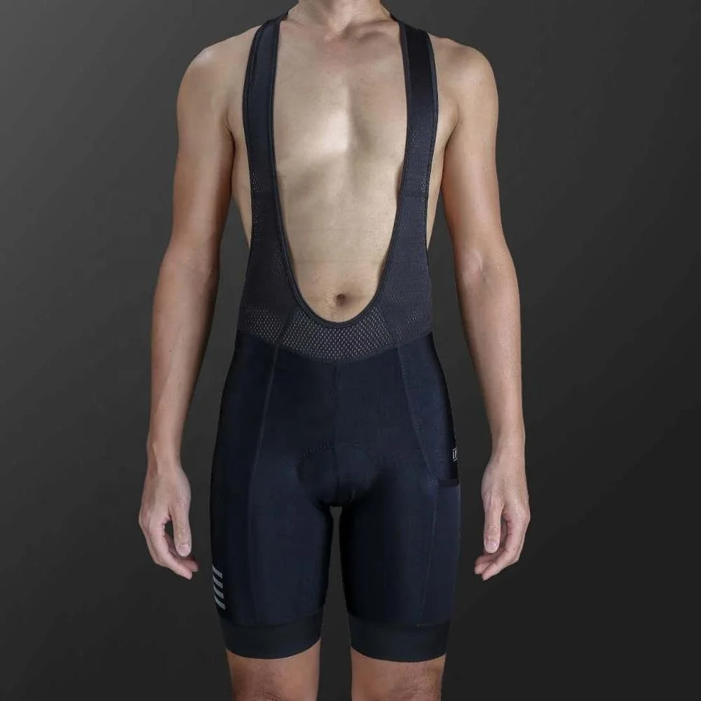 New Arrival Bicycle Bib Shorts Custom Black Men Cycling Shorts With