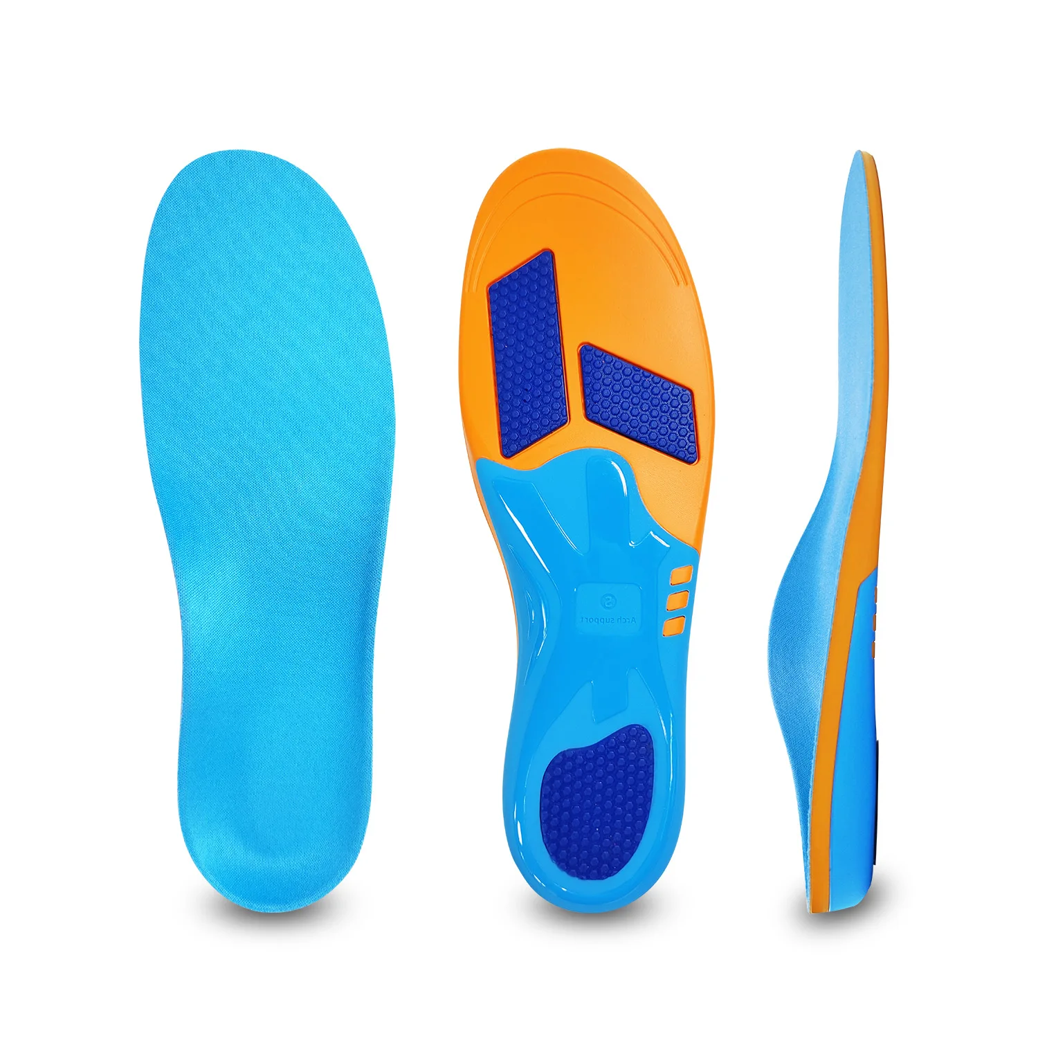 

best shock absorption bangni pu breathable sport insole for running