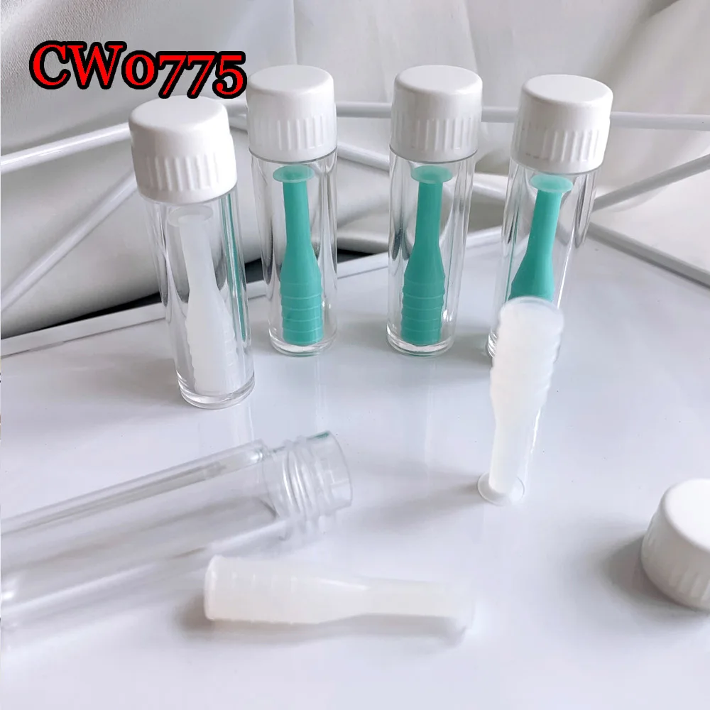 

lenses Tool soft and hard contact lens silicone inserter and remover contact lens case CW0775