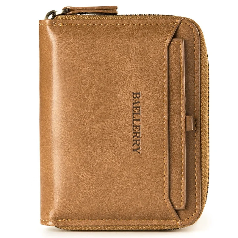 

Original Baellerry Classic Wallets For Men Leather High Quality Vintage Money Clip Create A Wallet Bitcoin