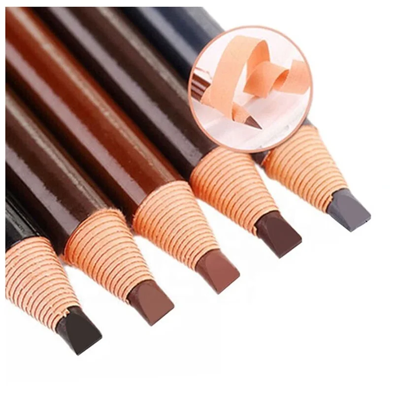 

Surprise Price Dark Brown Single-color Color 1818 Eyebrow Pencil Waterproof Wholesale Private Label 5 Colorful Cosmetic