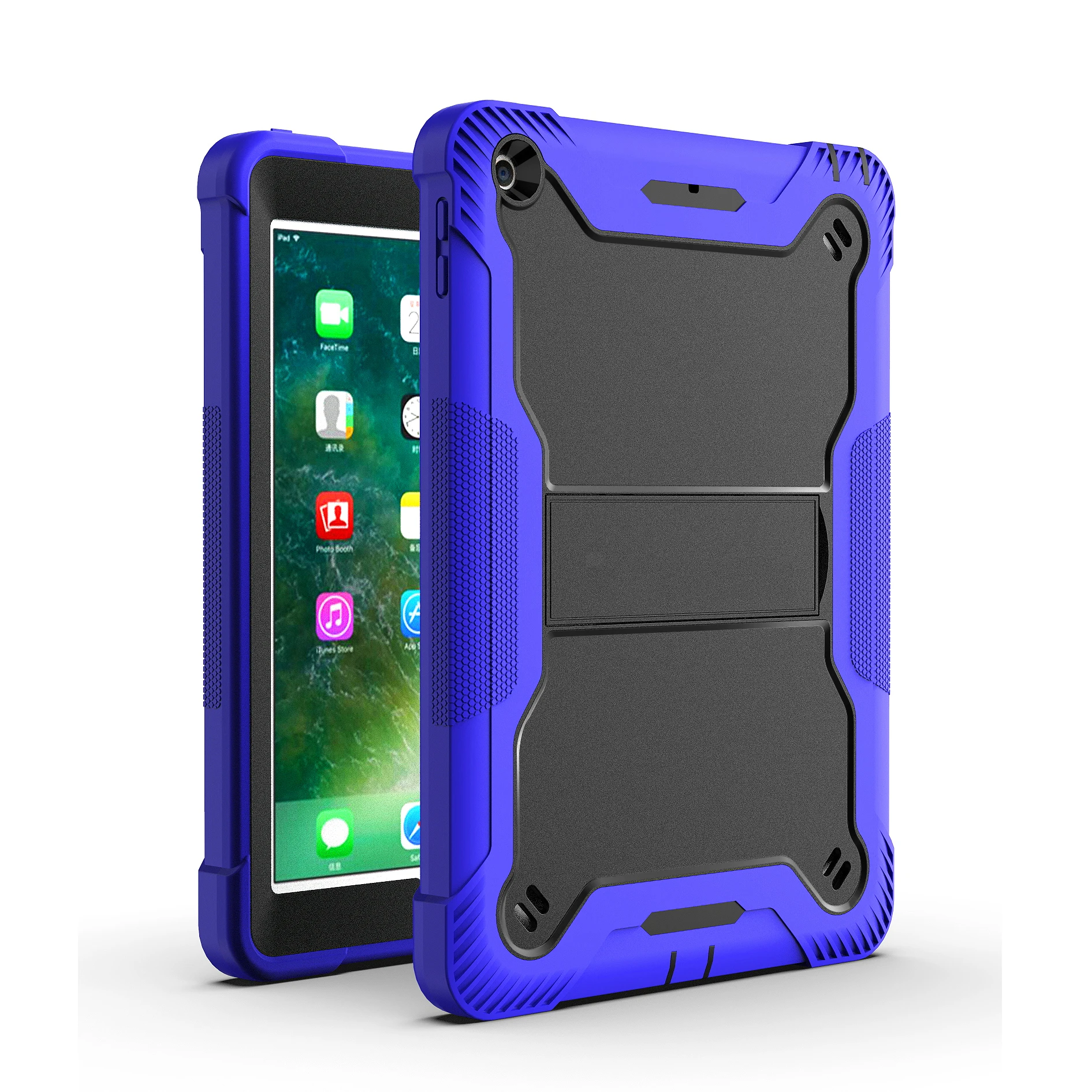 

Amazon Trend Product Defender Rugged Robot Tablet Case for iPad 10.2 Case with Kick Stand, 8 colors
