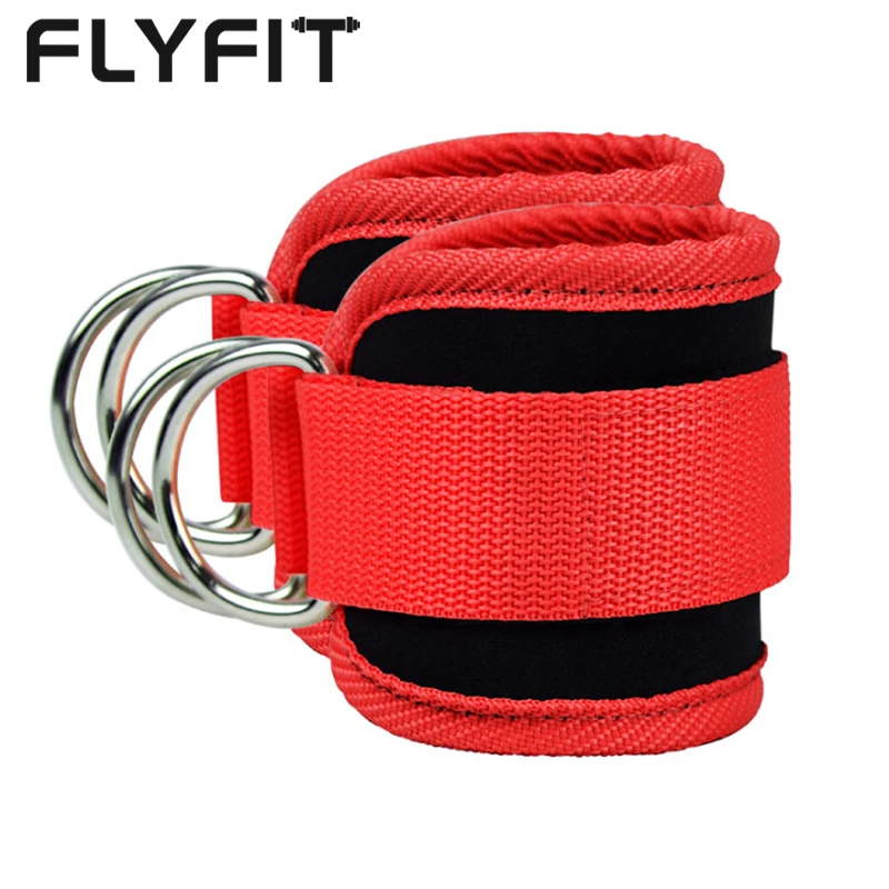 

Wholesale Fitness Ankle Straps For Cable Machines Gym Weight Lifting Ankle Strap Pink, Customized color