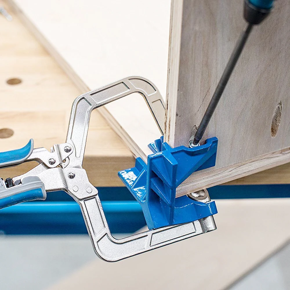 木工可调 90 直角钳角夹铝口袋夹夹具木面夹