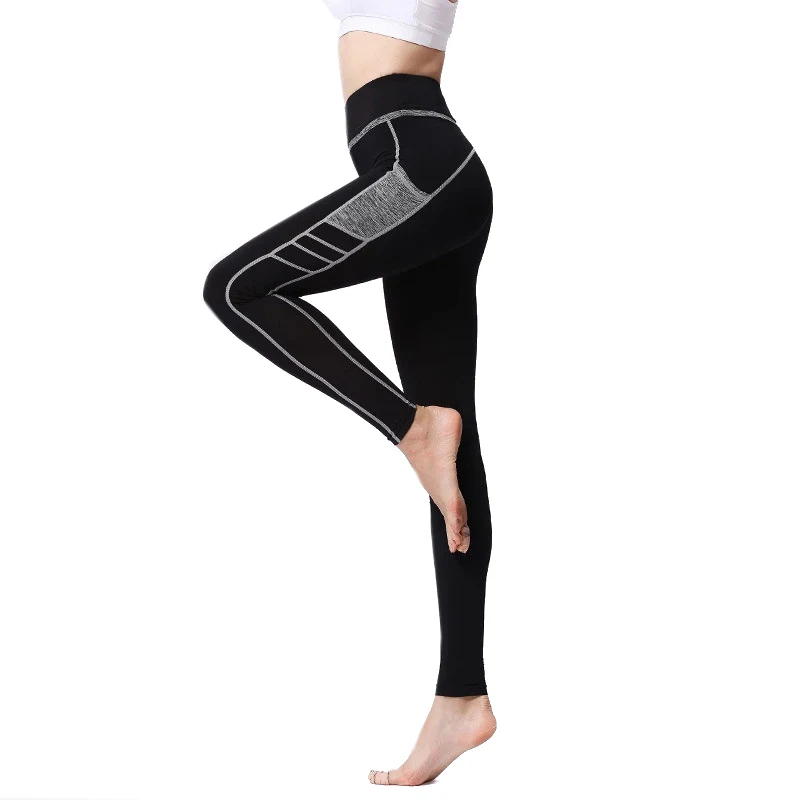 

Women High Waisted Leggings Slimming Fit Fitness Plain Run Yoga Pants GYM