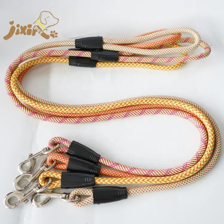 

Different colors Nylon Braided Rope Dog Leash For Dog Training, Customized color
