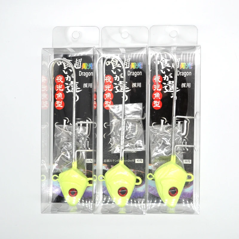 

Luminous Jig Hook tennya Jigs metal jig fishing hooks fishing