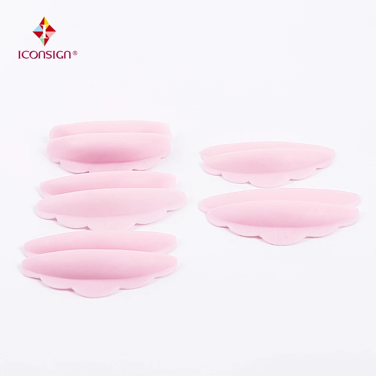 

Pink lash lift shield silicone lash lifting rod starscolors eyelash perming pads wholesale