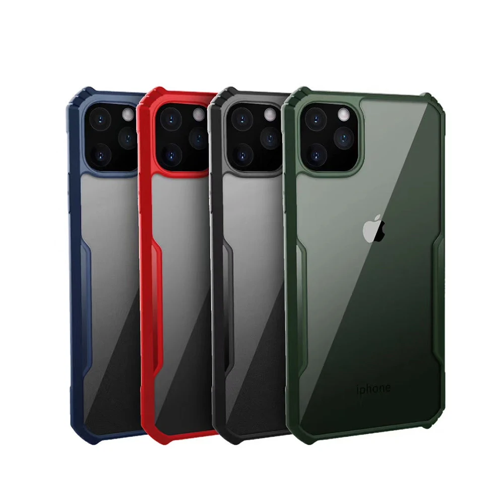 

For iphone 12 11 7 8 Pro X XS XR Transparent Case TPU Silicone Cover Mobile Phone Protective Phone Case