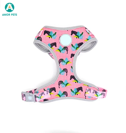 

Supplies Printing Pet Print Vest Custom Chest Safety Service Adjustable Dog Harness, Picture show or custom color