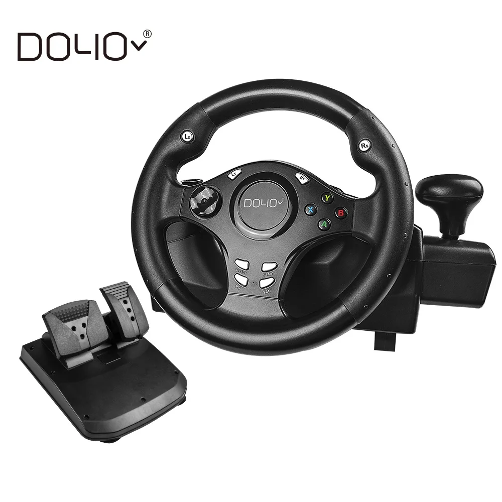 

270 Degree Driving Force Gaming Racing Steering Wheel for PC / Xbox One / Series X S /360/ PS4 / PS3 / Switch