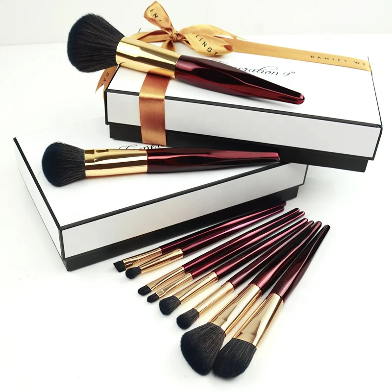 
Wholesale Professional Makeup brush Set Facial Cosmetic Brush Make Up 10pcs 