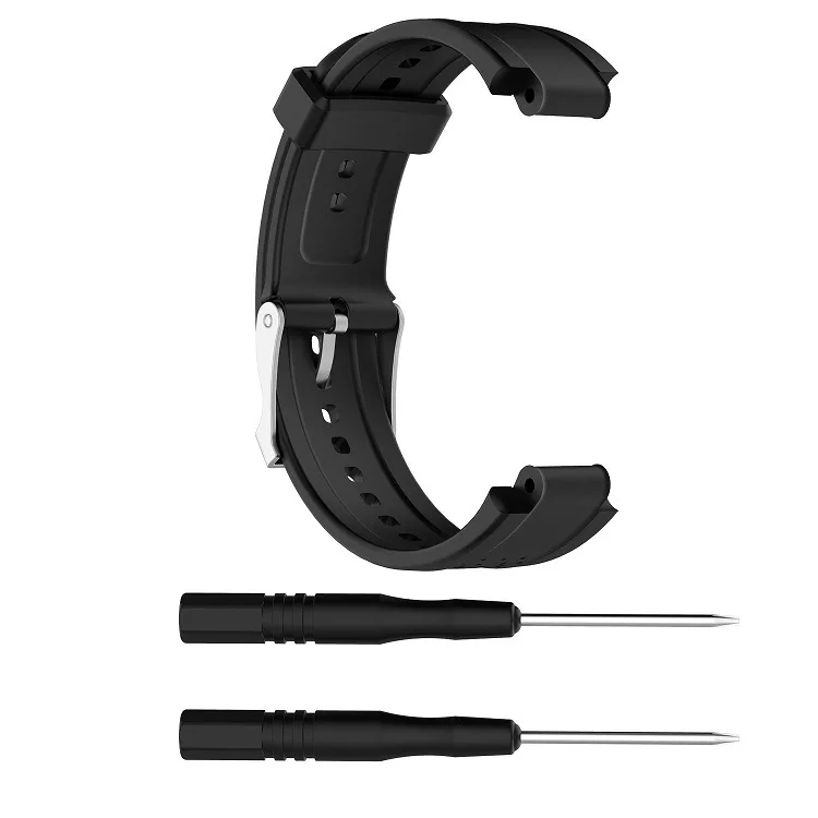 

Silicone Watchband Silicone Band for Garmnin Forerunner 25 Smart Watch Waterproof Breathable F25 Rubber Watch Strap