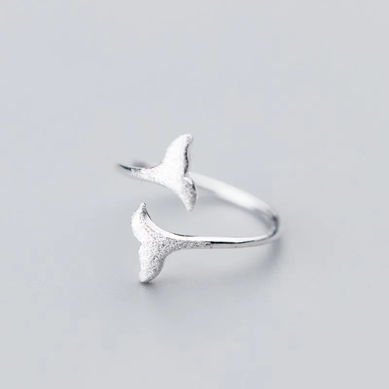 

R1578 Hot Items Jewellery 925 Silver Mermaid Single Ring And Tail Ring