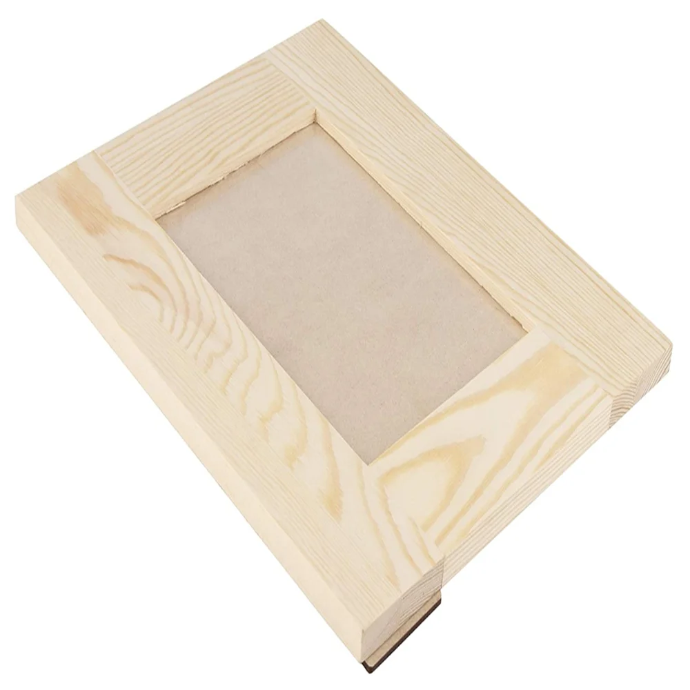 Unfinished Wood Frame 2 Pack Wooden Picture Frame Natural Pine Frame