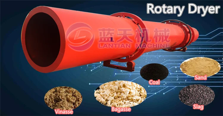 rotary drying machine