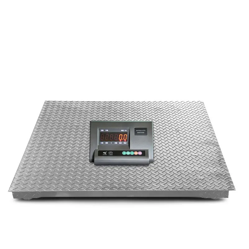 

High Precision 1.5*2 M 2*2 M 3 Ton Industrial Digital Platform Floor Weighing Scale Factory Direct Supply