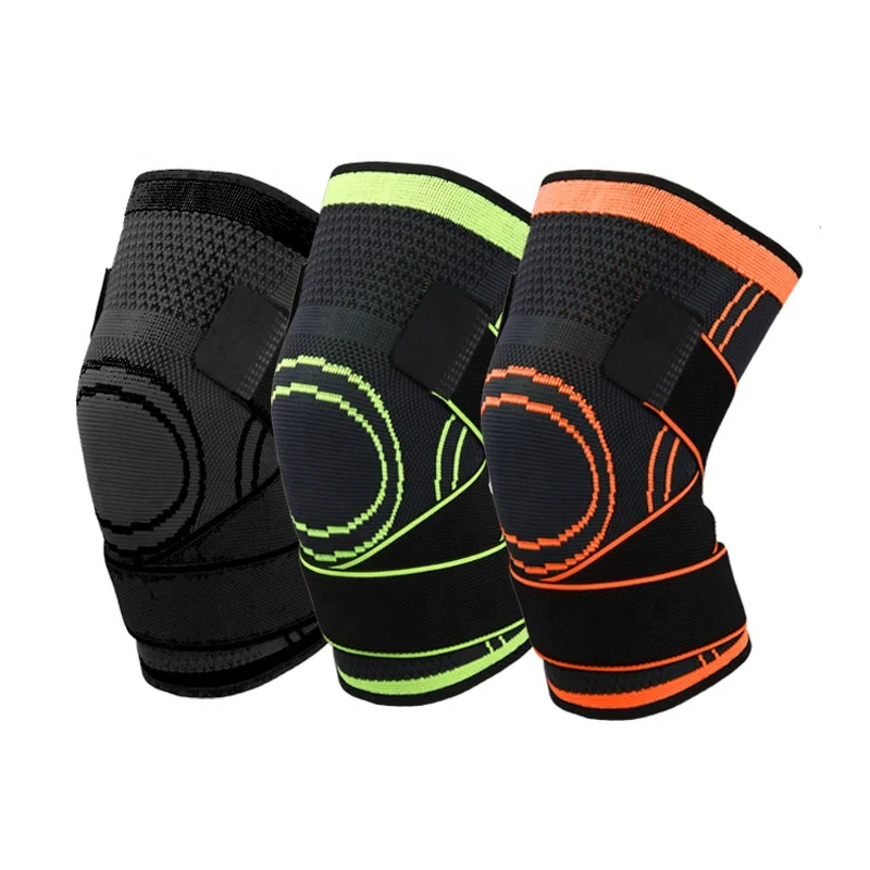 

Aolikes Compression Knee Brace With Adjustable Strap For Pain Relief Knee sleeve