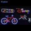 Wall-mounted Custom 12V flex backlit Letters Led Light Neon Sign