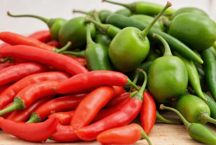 Scoville scale chart showing pepper heat levels
