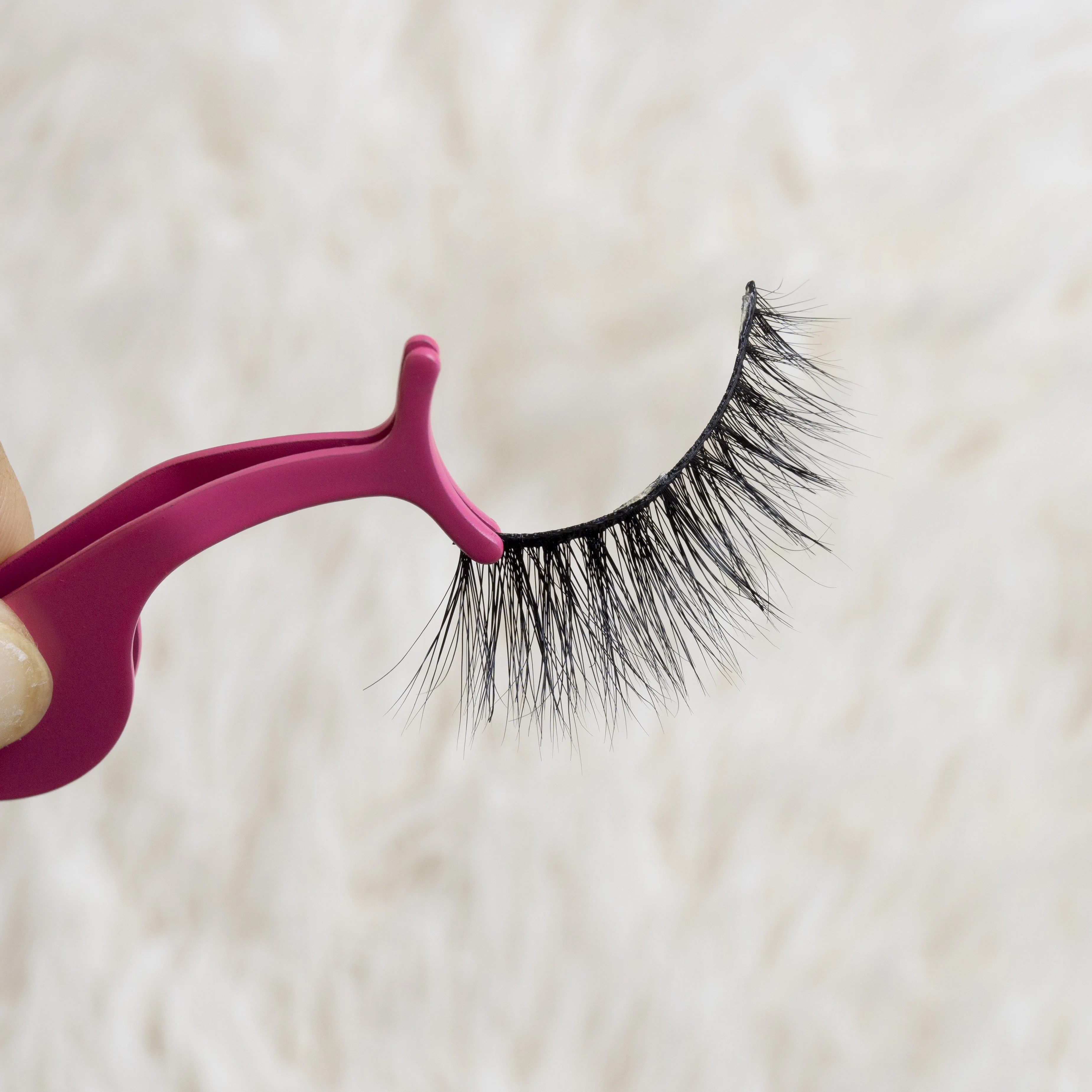 

good quality and cheap black mink fur 3d  wholesale fake eyelashes