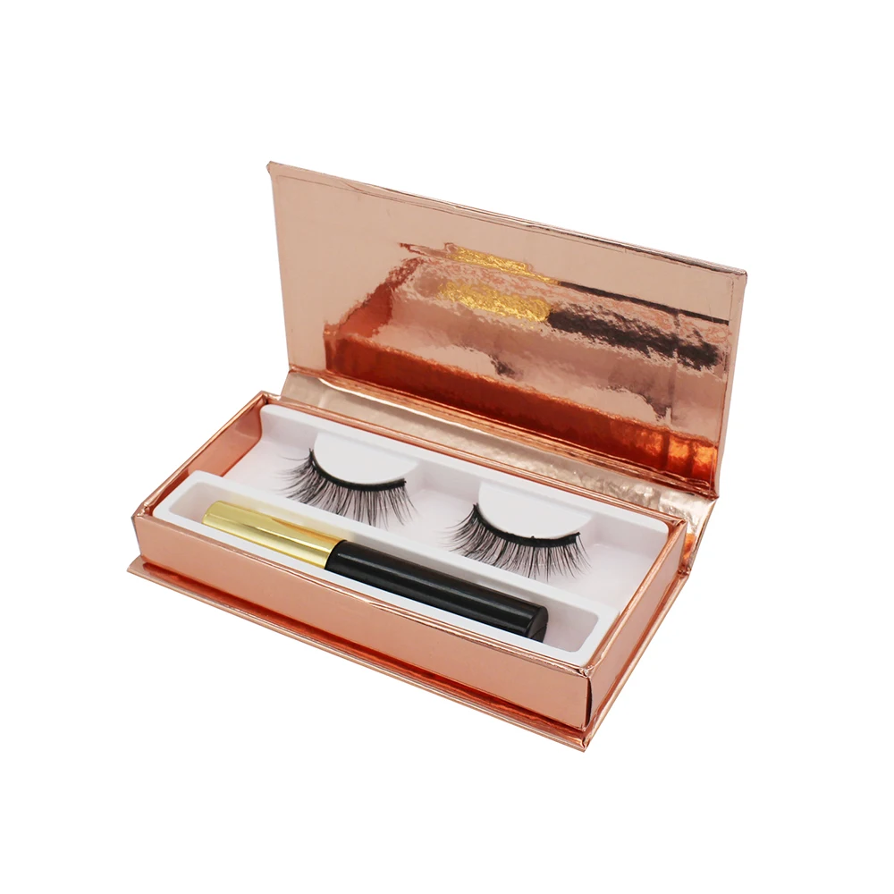 

eyelash packaging box wholesale silk lashes with eyelashes glue