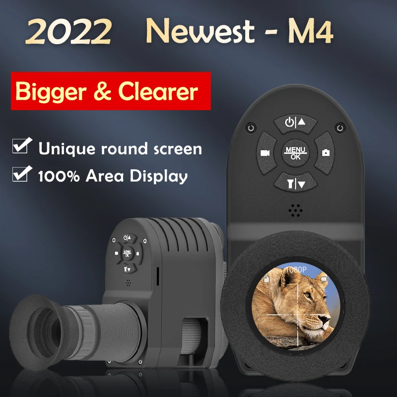 

Megaorei4 Night Vision Scope Video Record Optical Sight 850nm Lase IR Telescope Digital Tactical Night Vision Hunting Camera