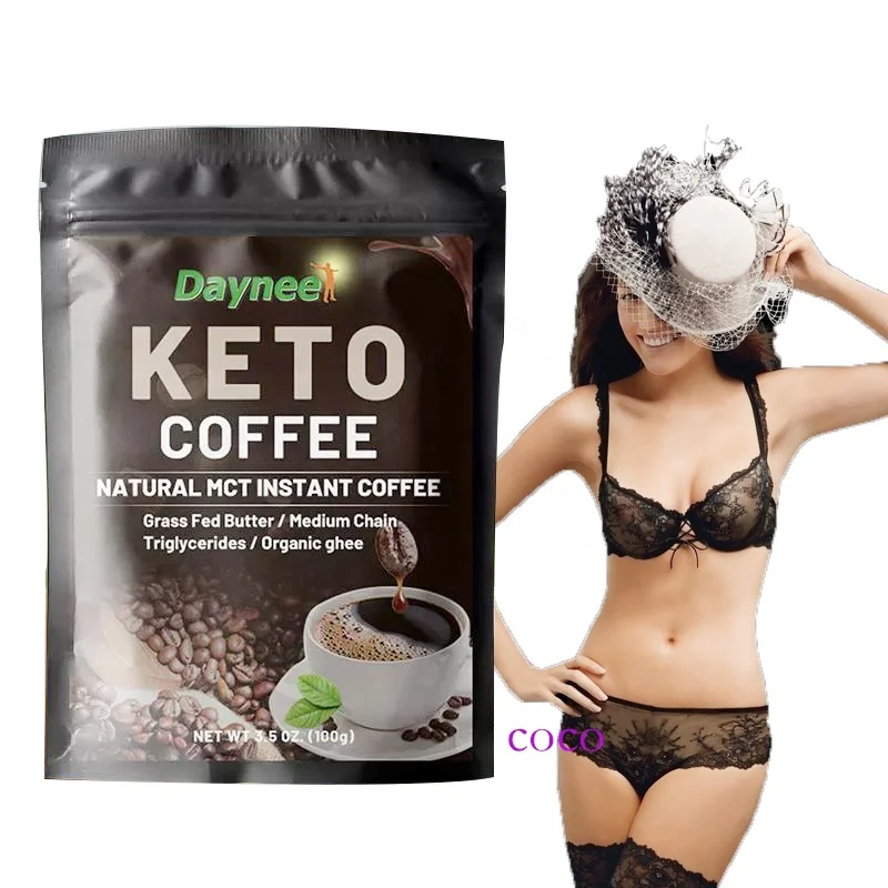 

KETO slimming coffee natural MCT instant diet green weight loss Meal Replacement Powder fit weight control slim Coffee